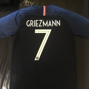 France 2018 World Cup Jersey Griezmann